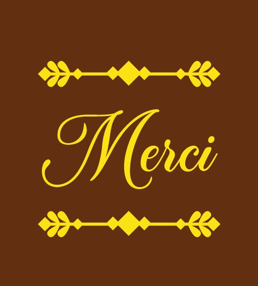 Carte "Merci"