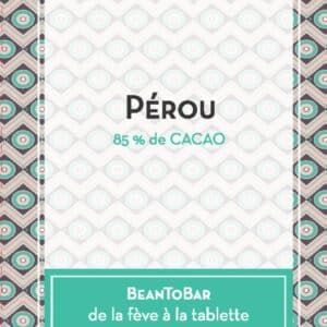 visuel d'une tablette le cacaotier noir 85% du pérou
