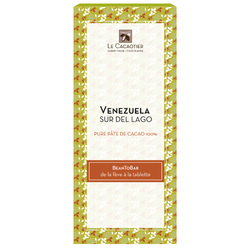Tablette de chocolat noir 100% Le Cacaotier Bean-to-Bar