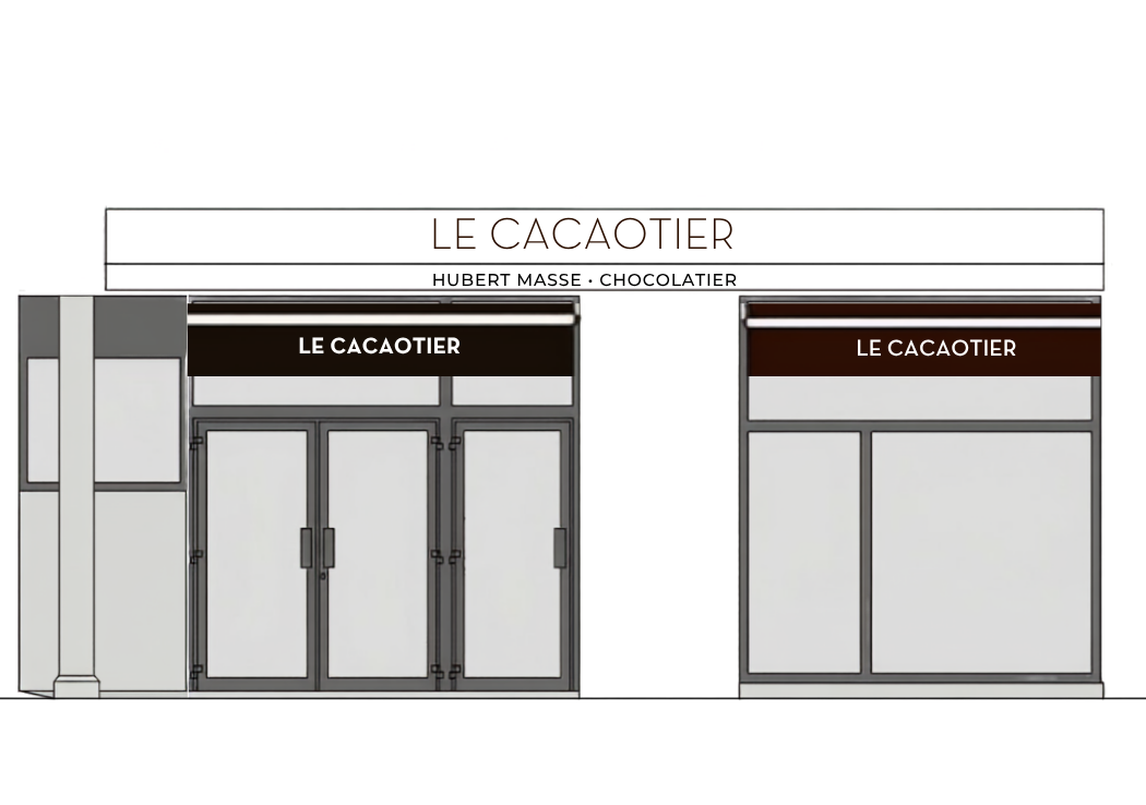 Facade le Cacaotier boutrique de Massy
