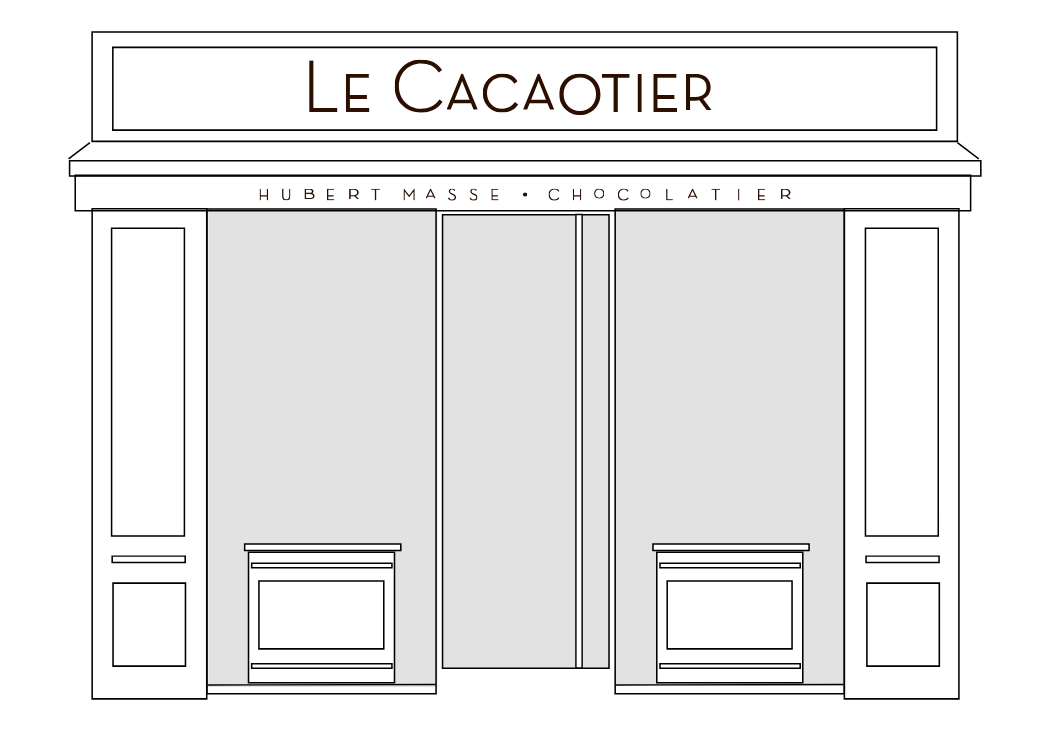 Le Cacaotier vitrine boutique Paris