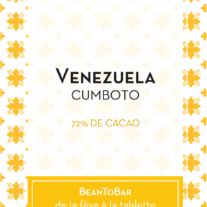 Packaging de face de la tablette Venezuerla 72%
