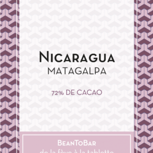 Visuel d'une tablette le Cacaotier Nicaragua Rugoso Noir 72%