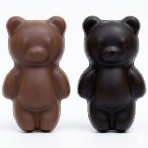 Oursons guimauves noir et lait mixte Le Cacaotier